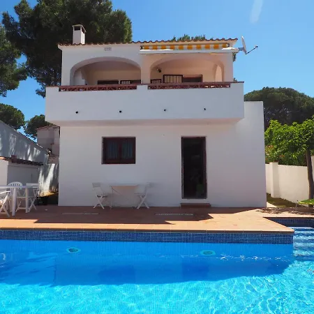 Flor Casa Con Piscina Privada Dom wakacyjny L' Escala