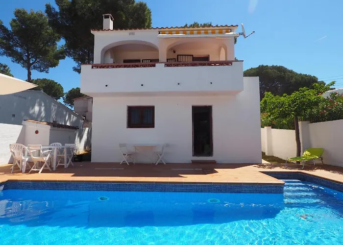 Flor Casa Con Piscina Privada Dom wakacyjny L' Escala